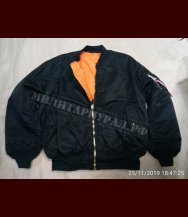 Куртка ALPHA INDUSTRIES MA-1 Black