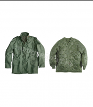 Куртка ALPHA INDUSTRIES M-65 Field Coat с подстёжкой Olive