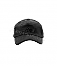 Бейсболка ALPHA INDUSTRIES Big "A" Cap Black