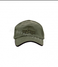 Бейсболка ALPHA INDUSTRIES Big "A" Cap Olive Бейсболка ALPHA INDUSTRIES Big "A" Cap Olive