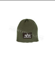 Шапка ALPHA INDUSTRIES Heavy Rib Beanie Olive