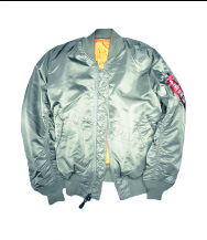Куртка ALPHA INDUSTRIES MA-1 DE Silver Green Куртка ALPHA INDUSTRIES MA-1 DE Silver Green