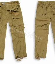 Брюки SURPLUS Airborne Vintage Beige Брюки SURPLUS Airborne Vintage Beige