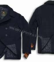 Бушлат ALPHA INDUSTRIES USN Pea Coat Navy Бушлат ALPHA INDUSTRIES USN Pea Coat Navy