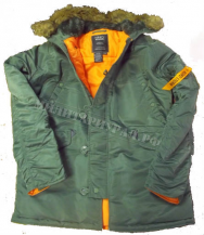 Куртка NORD STORM HUSKY-II TIGHT N -3B Sage Green  Orange