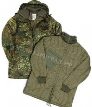 Куртка Bundeswehr Parka Flecktarn с подстёжкой