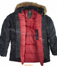 Куртка NORD STORM HUSKY TIGHT N -3B Black Red