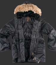 Куртка HELIKON-TEX N-3B Parka Black