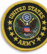 Нашивка термическая ROTCHO US Army Round