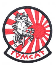 Нашивка термическая COCKPIT Tomcat Japan