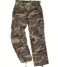 Брюки армейские женские Mil-Tec US Army Style RS Woodland