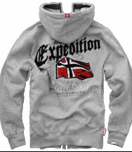 Толстовка DOBERMAN'S AGGRESSIVE Expedition BZ 30 Zip Hooded Grey