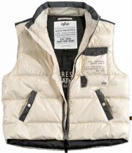 Жилет ALPHA INDUSTRIES Cold Gear Down Vest White