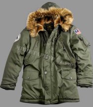 Куртка ALPHA INDUSTRIES Polar Jacket Parka Dark Green