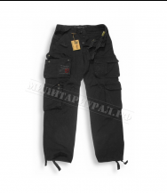 Брюки PURE TRASH Vintage Defense Black
