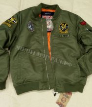 Куртка Бомбер TOKYO LANDRY MA-1 Army Olive
